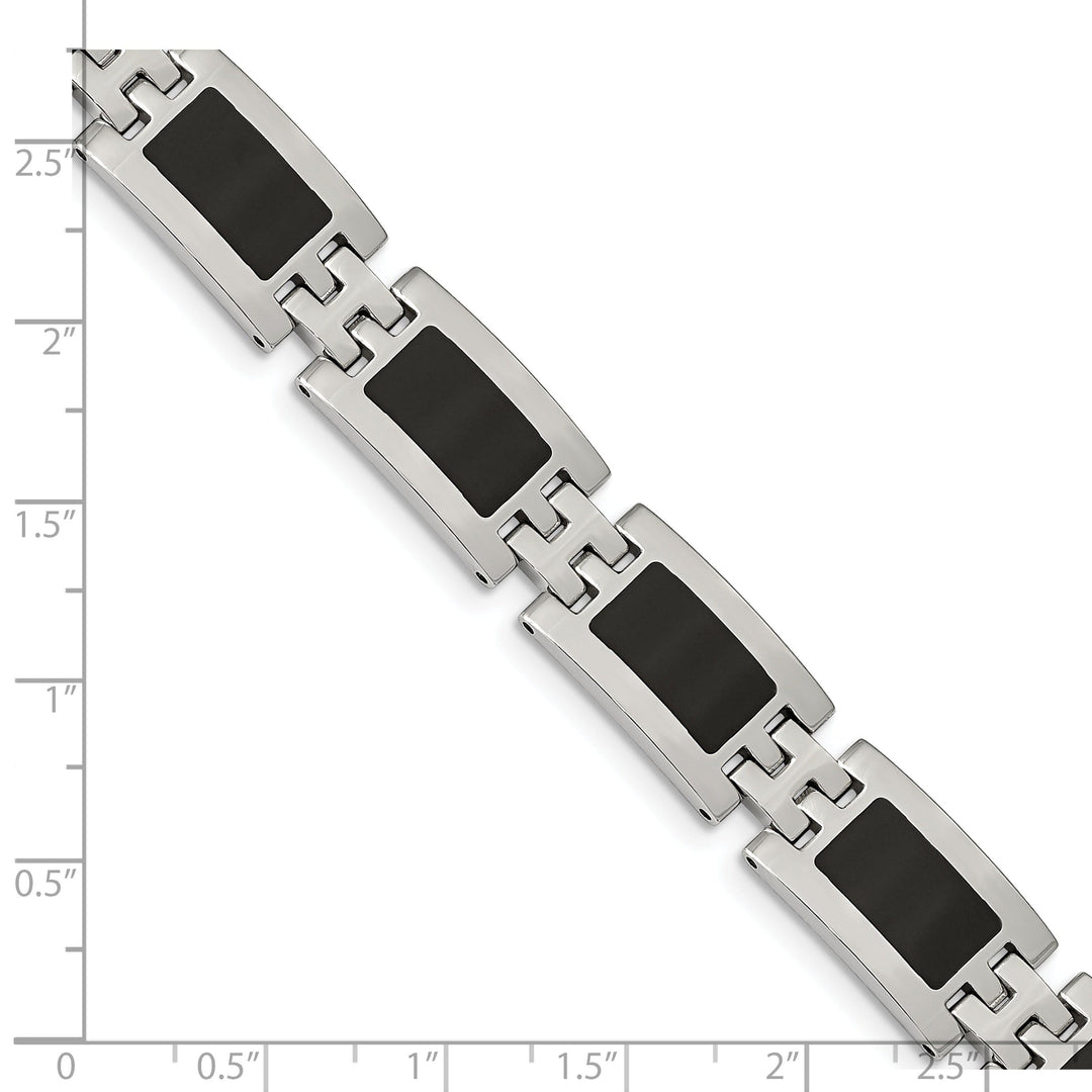 Stainless Steel Fold Over Bracelet