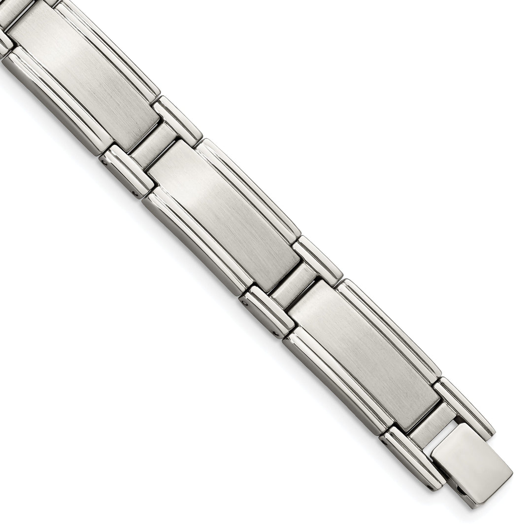 Stainless Steel Fold Over Bracelet