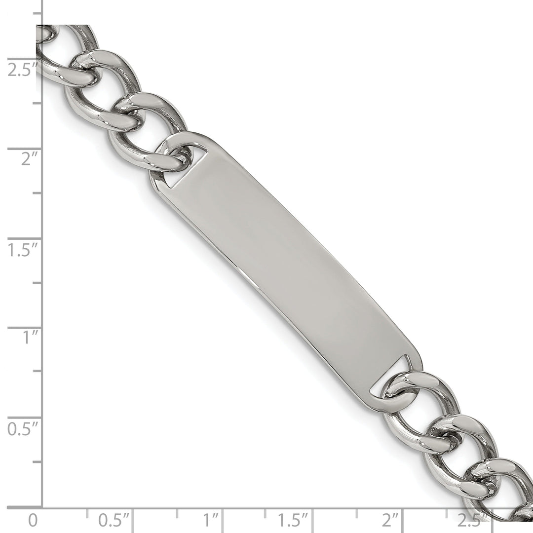 Stainless Steel Engraveable ID Bracelet