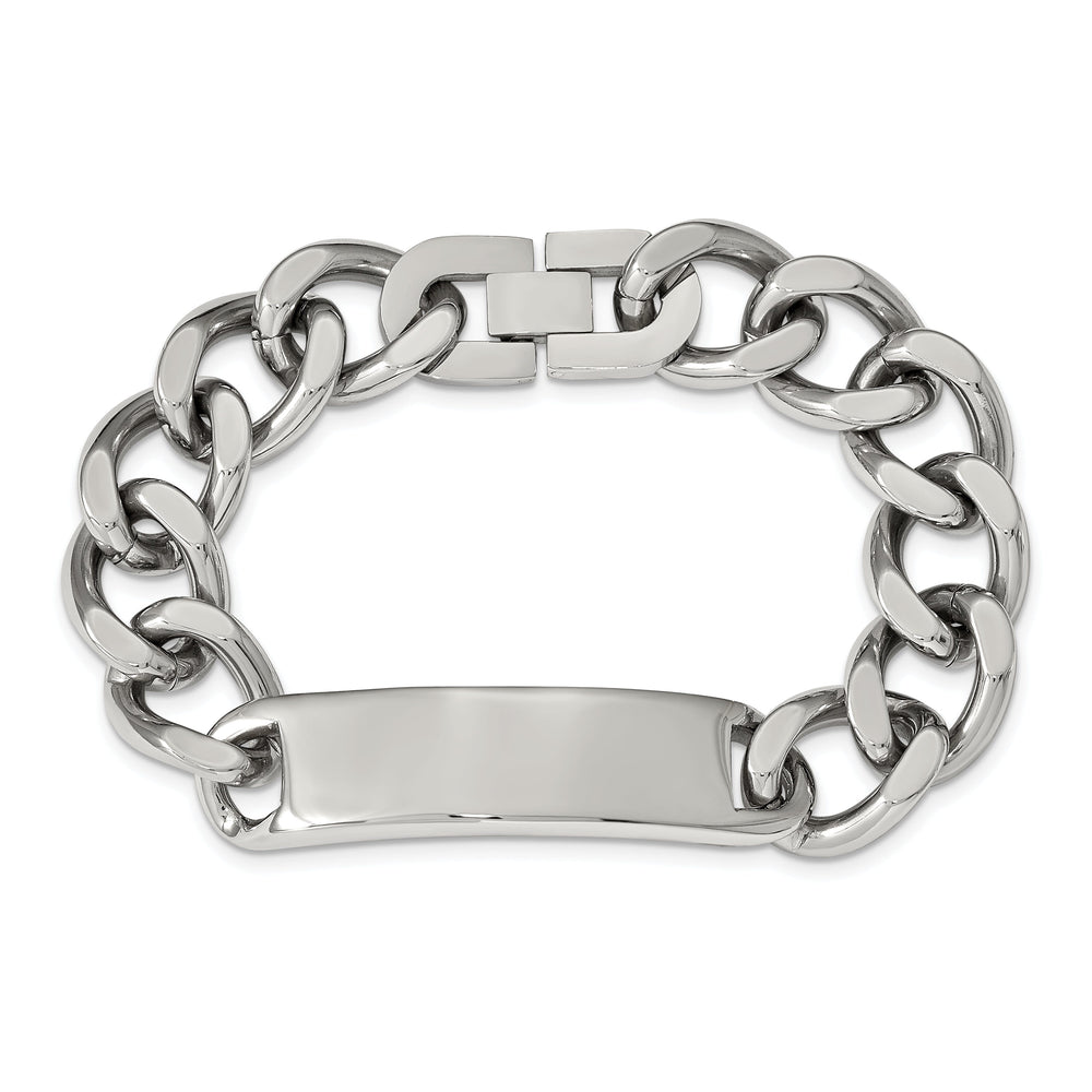 Stainless Steel Engraveable ID Bracelet