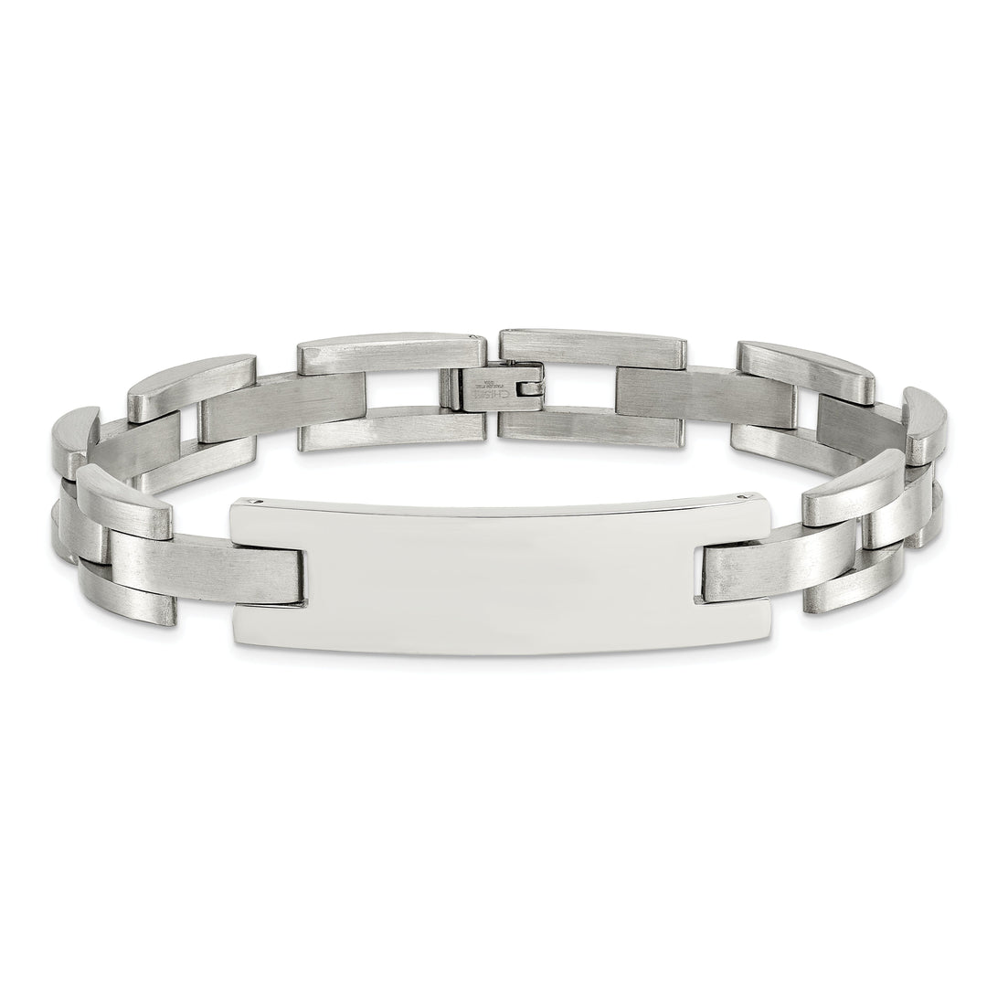 Stainless Steel Engraveable ID Bracelet