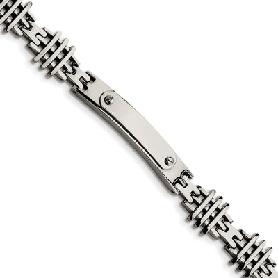 Stainless Steel ID Bracelet at $ 23.66 only from Jewelryshopping.com
