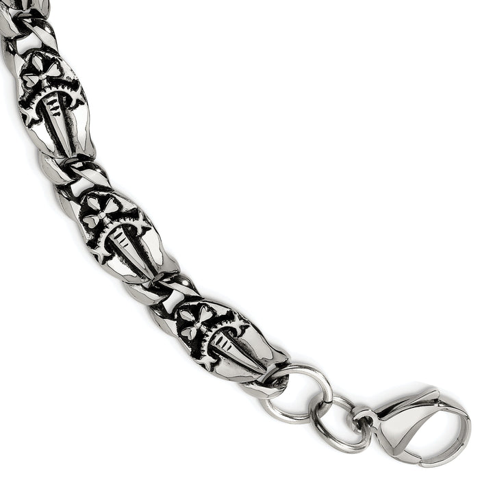 Stainless Steel Gothic Bracelet
