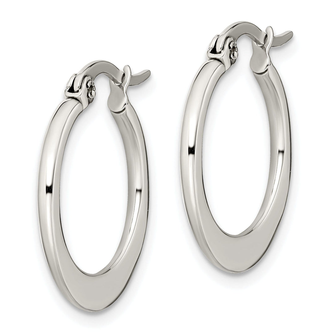 Stainless Steel Hoop Earrings 19MM Diameter