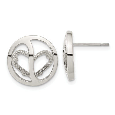Stainless Steel Cubic Zirconia Earrings at $ 14.4 only from Jewelryshopping.com