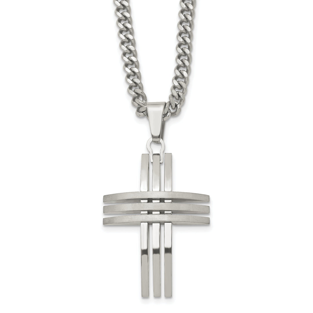 Stainless Steel Cross Necklace