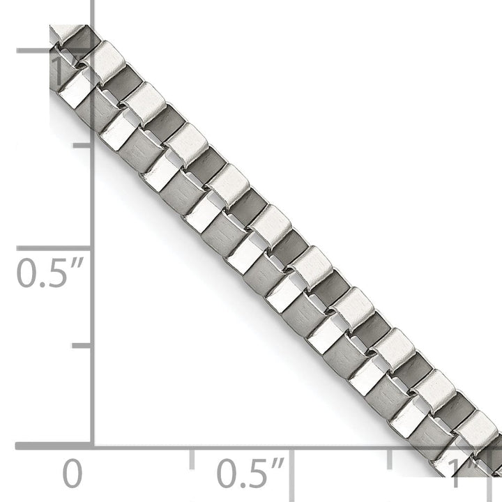 Stainless Steel Box Chain 4MM