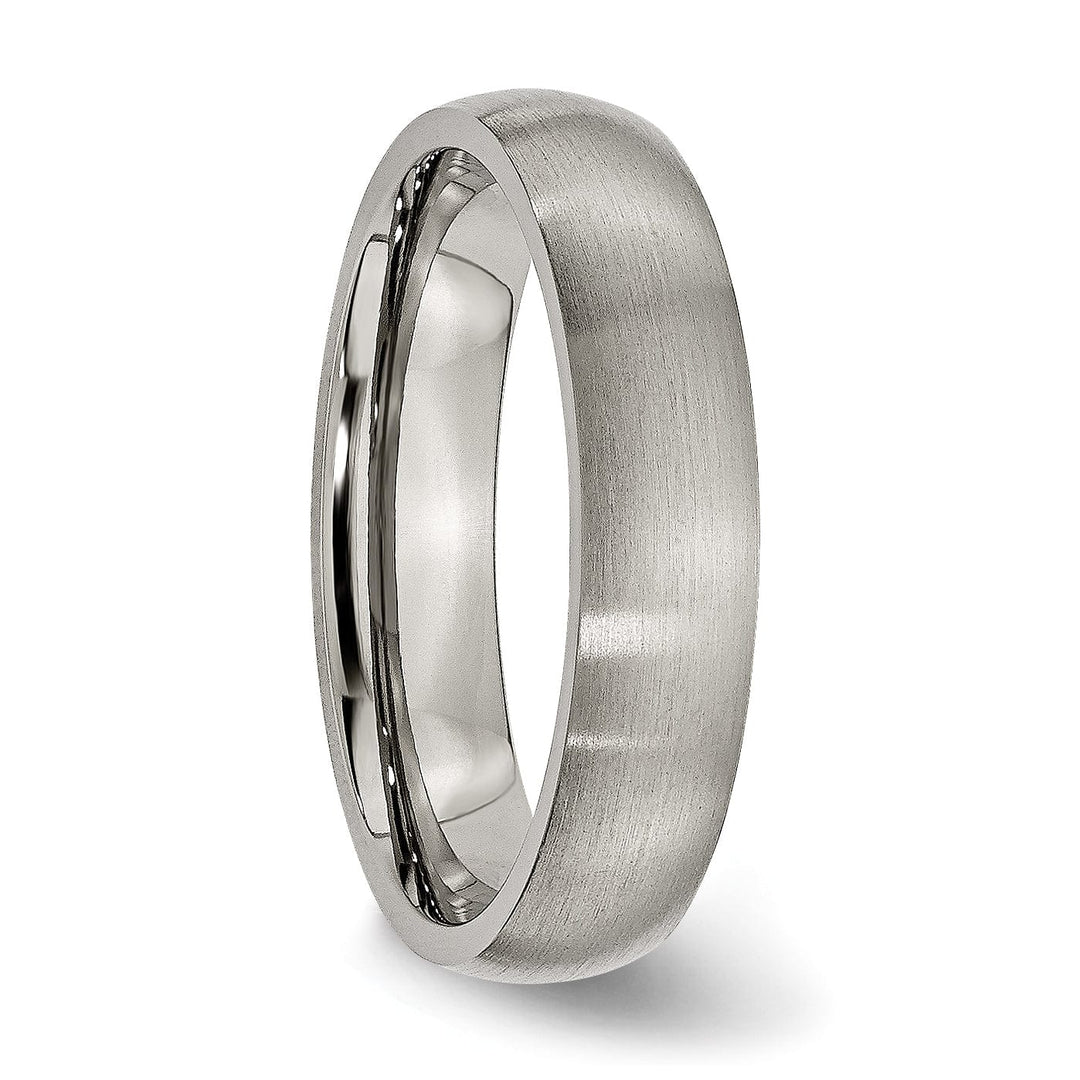 Titanium Brushed Comfort Fit Wedding Band