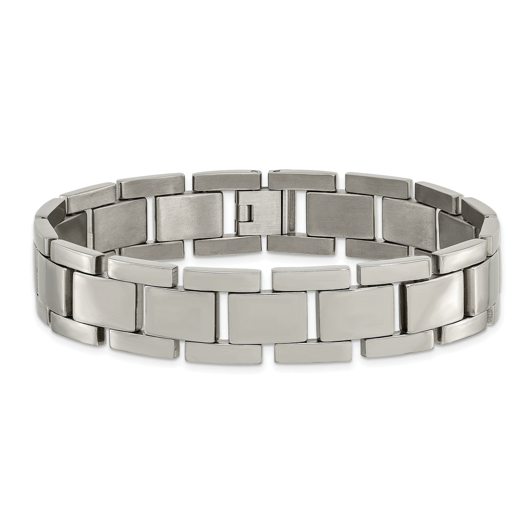 Titanium Polished Hypoallergenic Bracelet