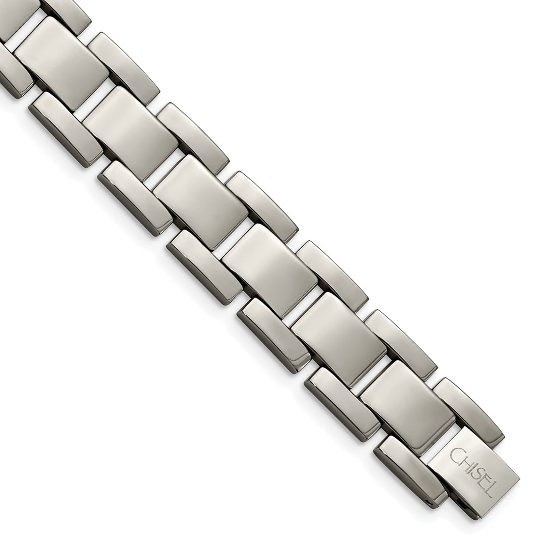 Titanium Polished Hypoallergenic Bracelet