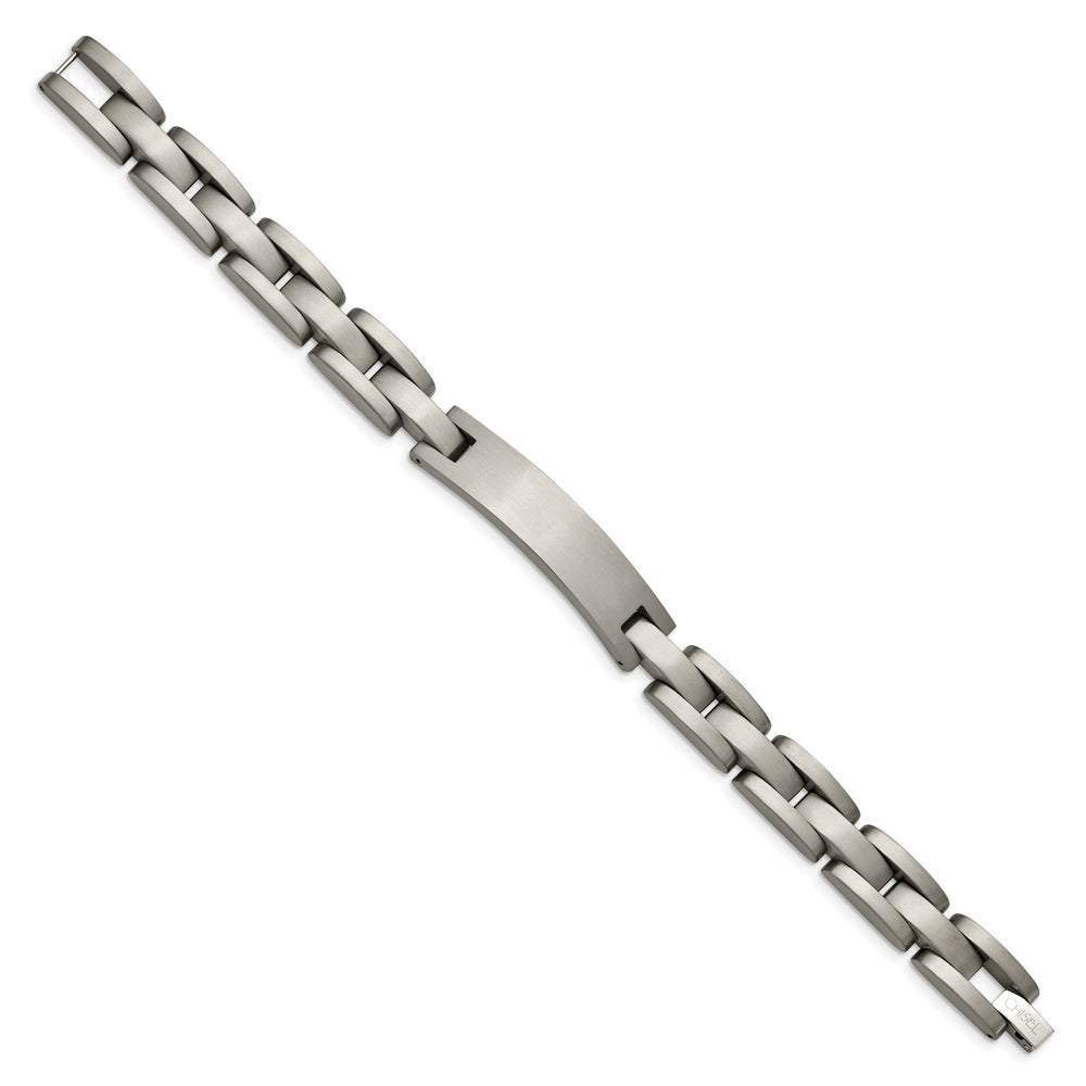 Titanium Brushed I.D Hypoallergenic Bracelet