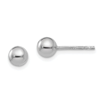Sterling Silver Polished Ball Post Earrings at $ 6.36 only from Jewelryshopping.com