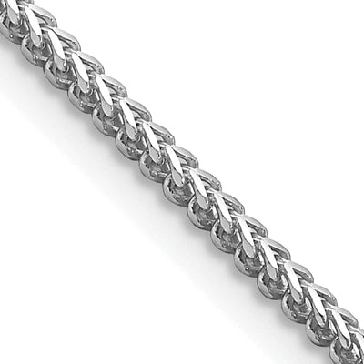 14k White Gold Polished 1.50mm Franco Chain at $ 307.45 only from Jewelryshopping.com