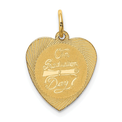 14k Yellow Gold On Graduation Day Charm at $ 106.66 only from Jewelryshopping.com