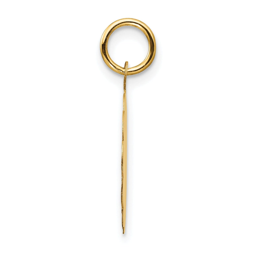14k Yellow Gold Graduation Day Charm