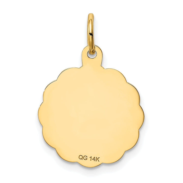 14k Yellow Gold Graduation Day Charm