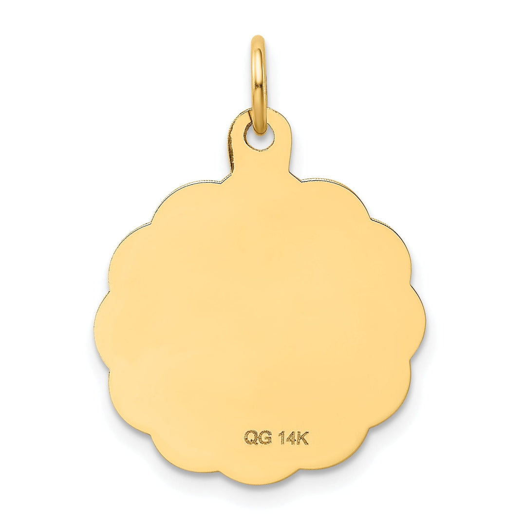 14k Yellow Gold Graduation Day Charm