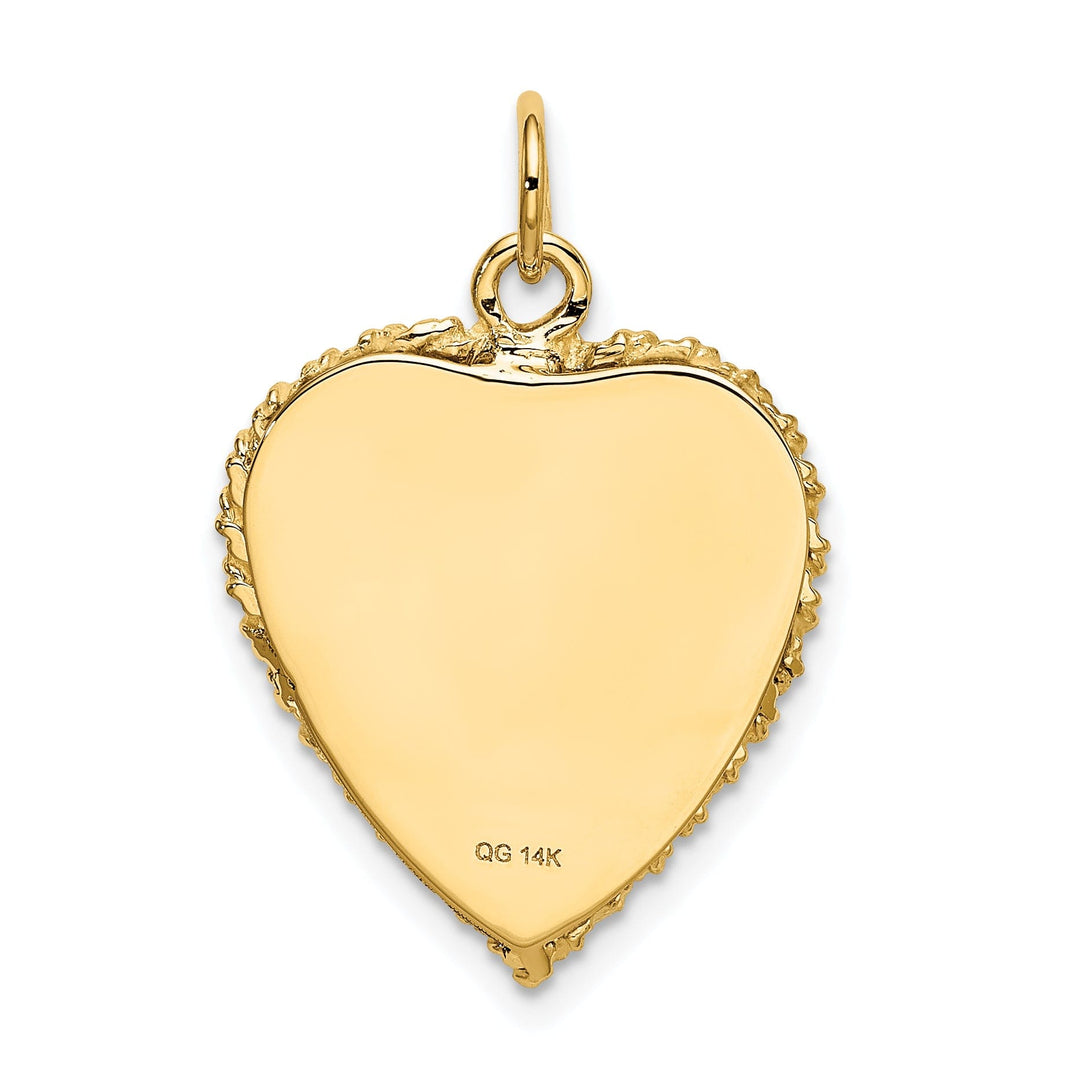 14k Yellow Gold Happy 20th Anniversary Charm