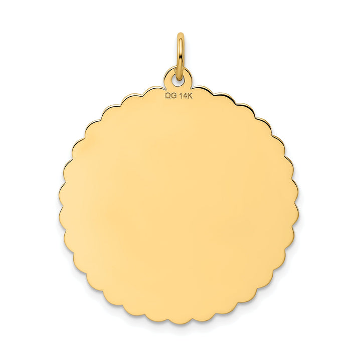 14k Yellow Gold Happy 50th Anniversary Charm