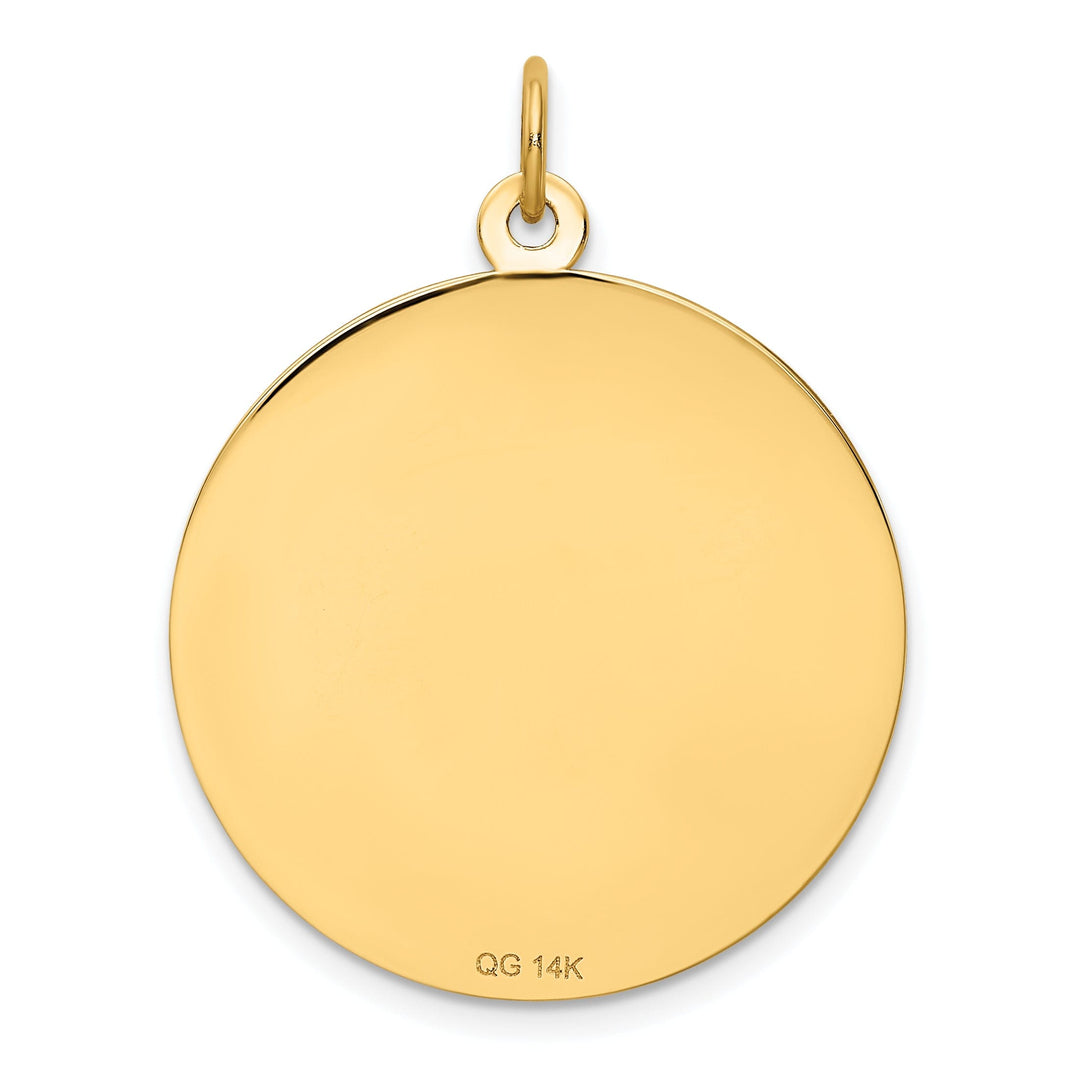 14k Yellow Gold Happy Anniversary Bells Charm