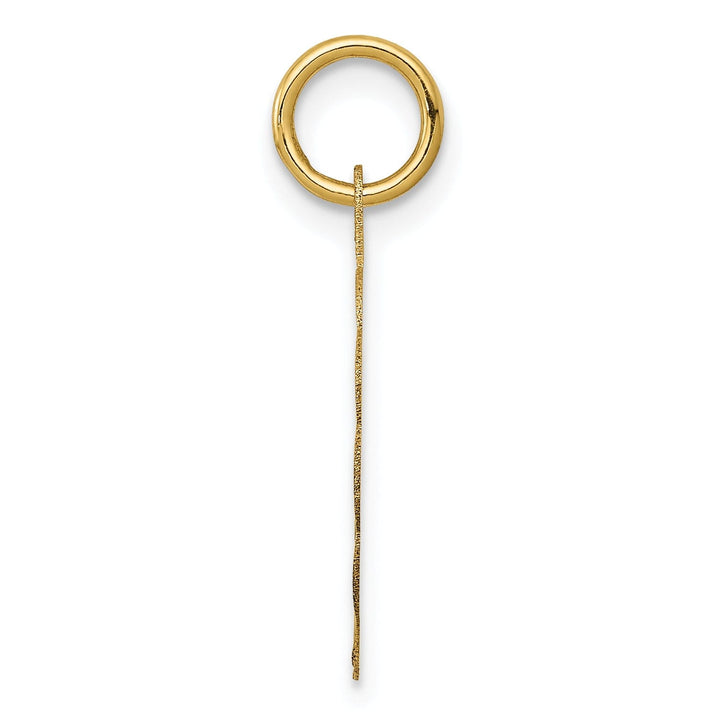 14k Yellow Gold #1 Godmother Charm Pendant