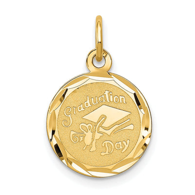 14k Yellow Gold Graduation Cap Charm at $ 62.33 only from Jewelryshopping.com