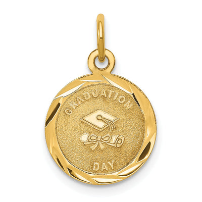 14k Yellow Gold Graduation Day Charm at $ 64.9 only from Jewelryshopping.com