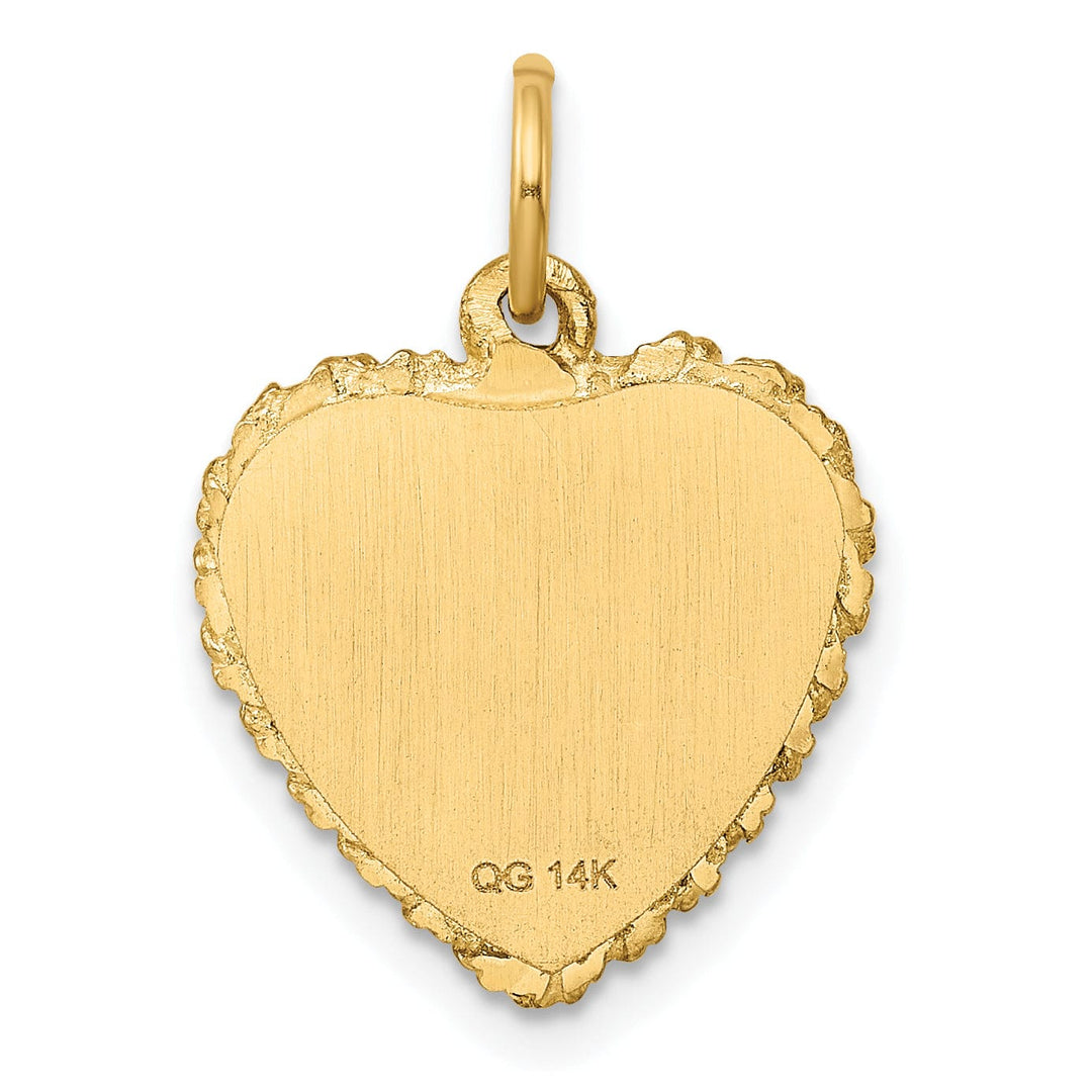 14k Yellow Gold Graduation Cap Charm