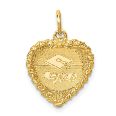 14k Yellow Gold Graduation Cap Charm at $ 166.59 only from Jewelryshopping.com