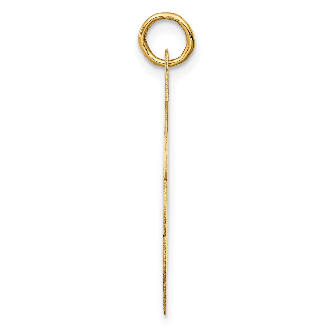14k Yellow Gold Graduation Day Charm