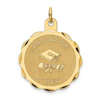14k Yellow Gold Graduation Day Charm at $ 215.48 only from Jewelryshopping.com