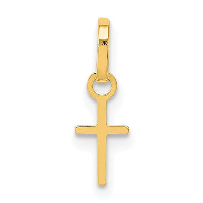 14k Yellow Gold Cross Charm at $ 19.62 only from Jewelryshopping.com