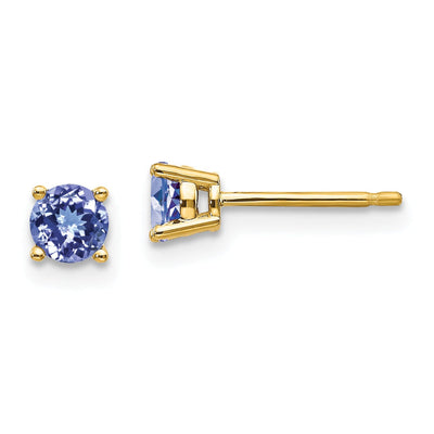 14k Yellow Gold Tanzanite Earrings at $ 198.93 only from Jewelryshopping.com