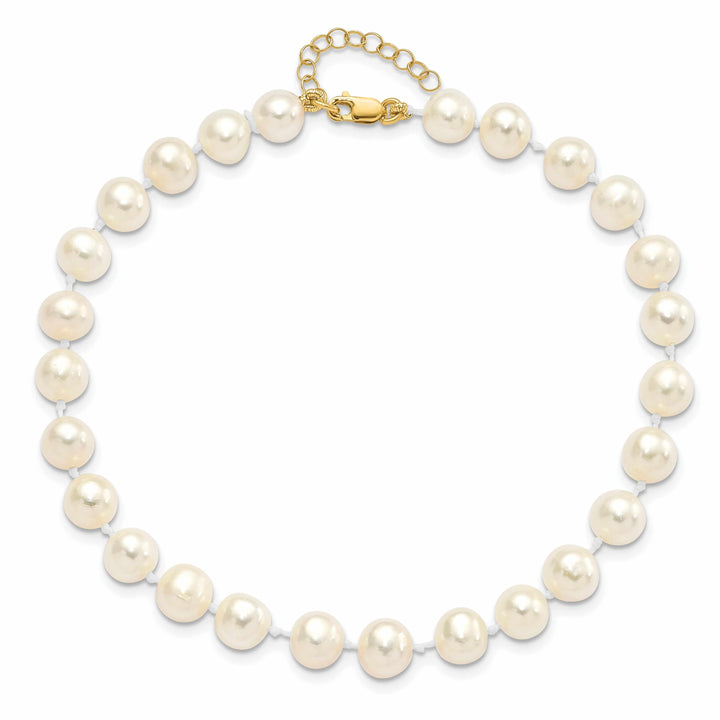 14k FWC Pearl Bracelet Necklace Earring