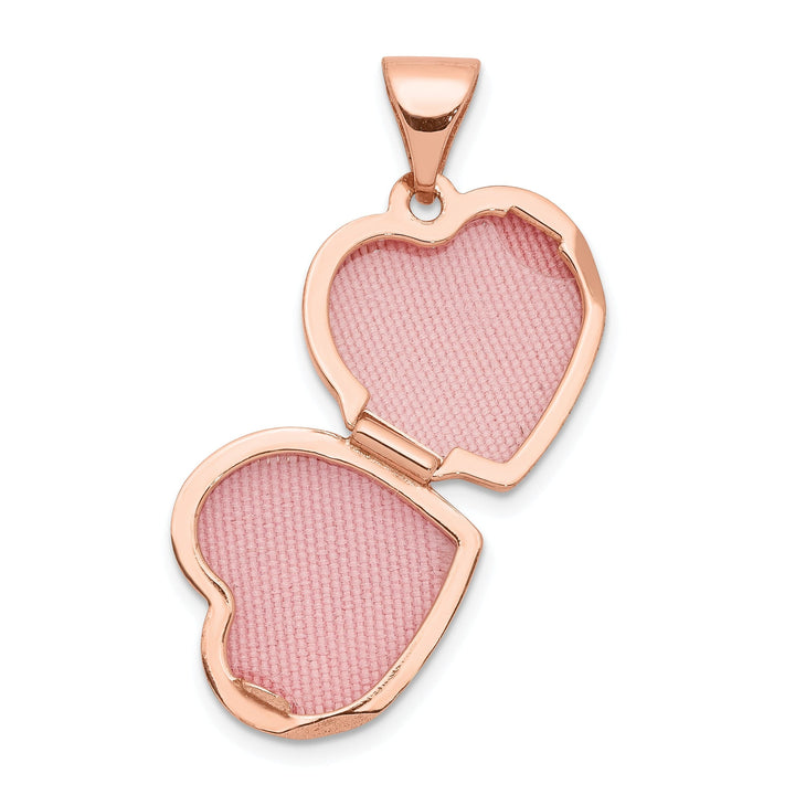 Two-tone Gold Heart Locket