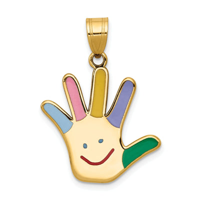 14k Yellow Gold Autism Happy Face Pendant at $ 308.55 only from Jewelryshopping.com