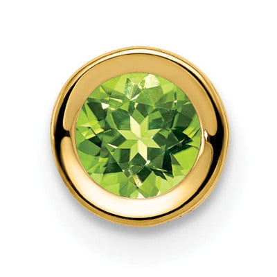 14k Yellow Gold Round Bezel Pendant at $ 31.79 only from Jewelryshopping.com