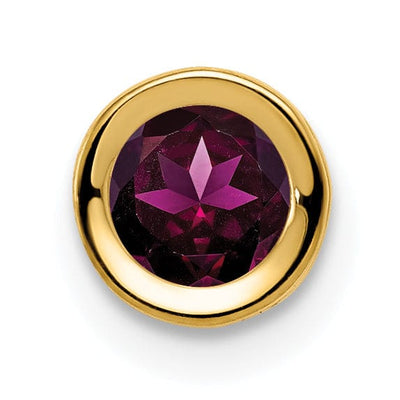 14k Yellow Gold Round Bezel Pendant at $ 40.99 only from Jewelryshopping.com