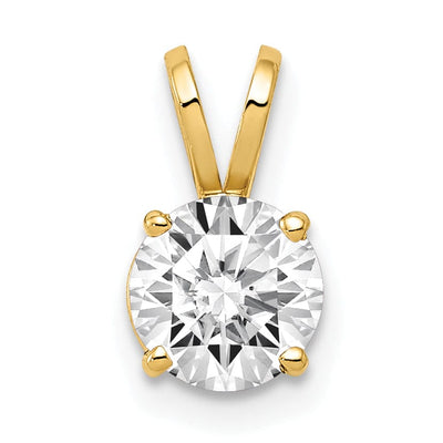 14k Yellow Gold Cubic Zirconia Casted Pendant at $ 63 only from Jewelryshopping.com