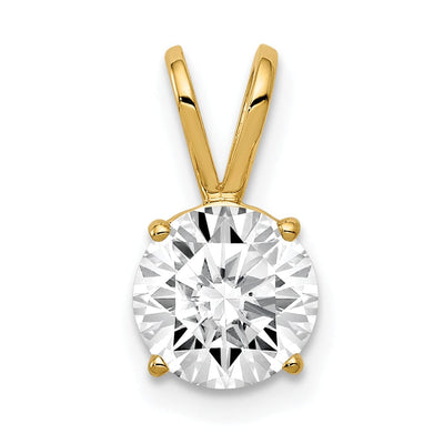 14k Yellow Gold Cubic Zirconia Casted Pendant at $ 79.85 only from Jewelryshopping.com