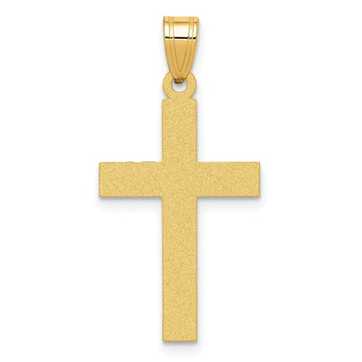 14k Yellow Gold Polished Cross Pendant at $ 141.78 only from Jewelryshopping.com