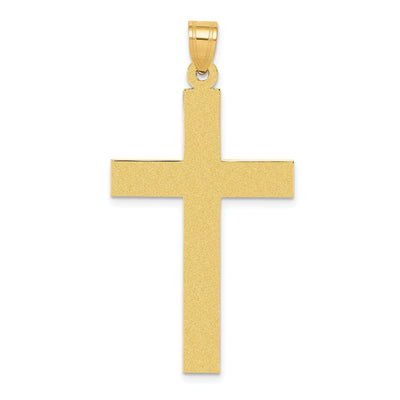 14k Yellow Gold Polished Cross Pendant at $ 316.27 only from Jewelryshopping.com