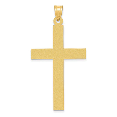 14k Yellow Gold Polished Cross Pendant at $ 344.98 only from Jewelryshopping.com