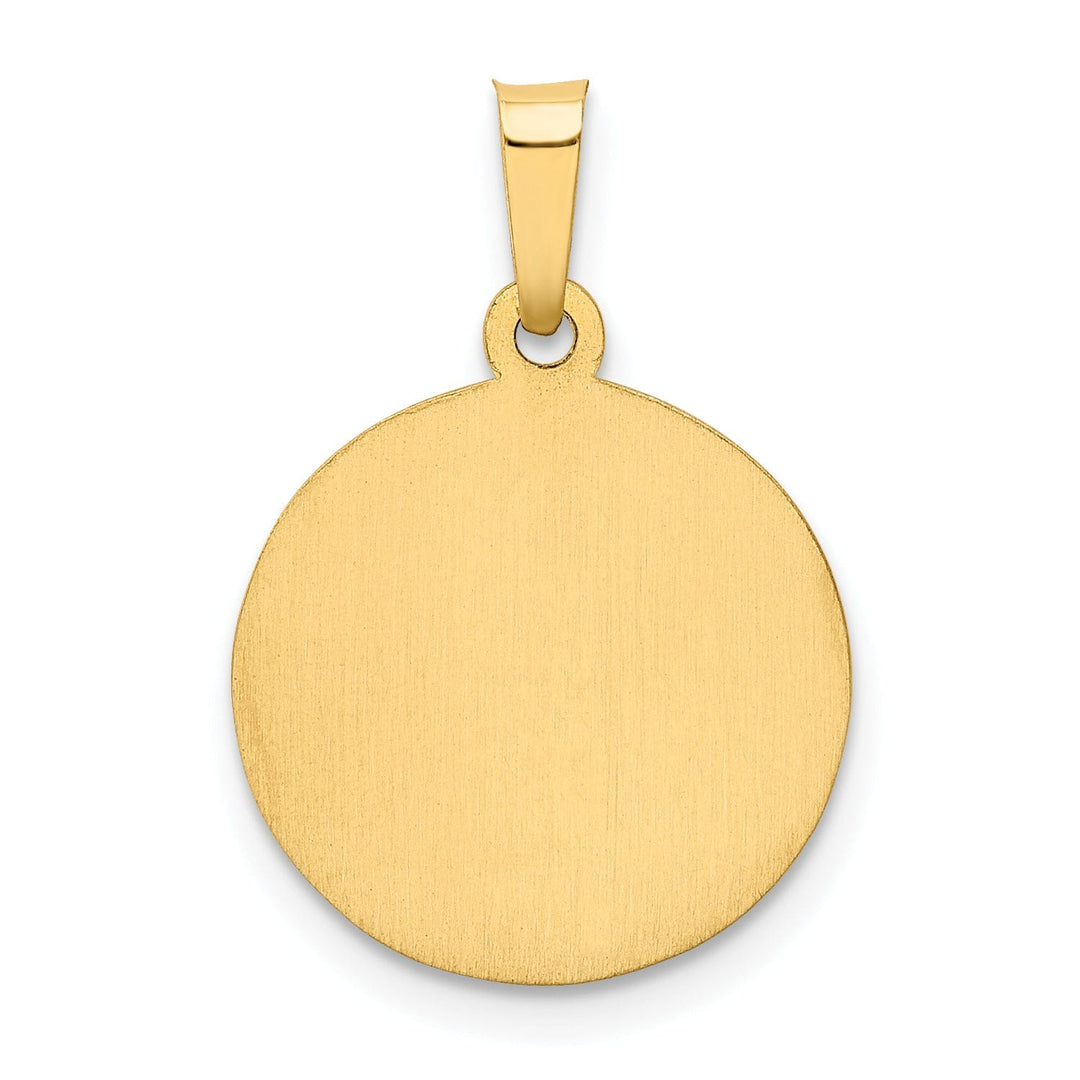 14k Yellow Gold Lady of Guadalupe Medal