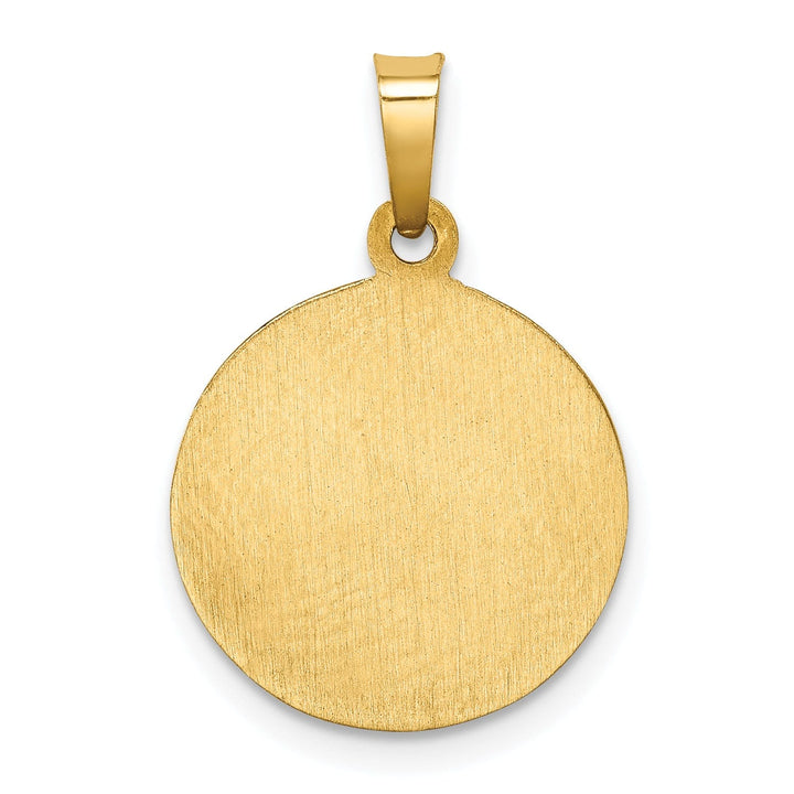 14k Yellow Gold St.Francis of Assisi Medal