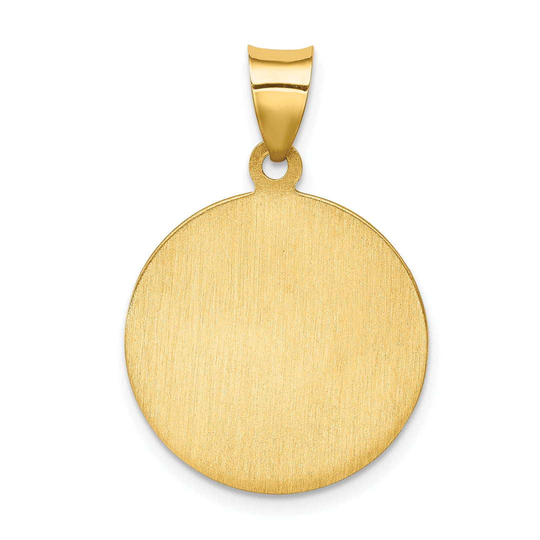 14k Yellow Gold St.Francis of Assisi Medal