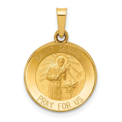 14k Yellow Gold Saint Gerard Medal Pendant at $ 125.51 only from Jewelryshopping.com