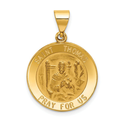 14k Yellow Gold Saint Thomas Medal Pendant at $ 199.82 only from Jewelryshopping.com