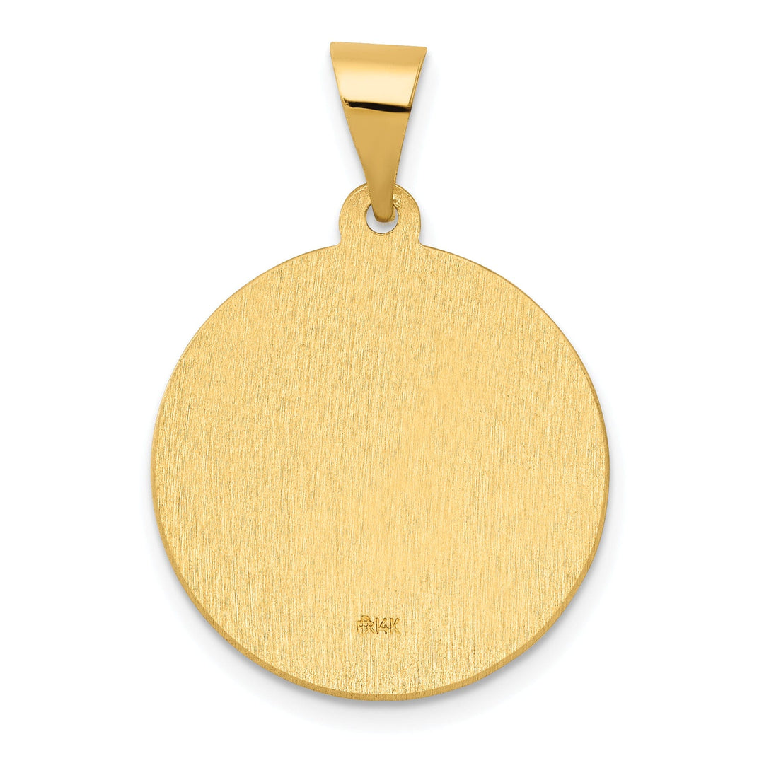 14k Yellow Gold Saint Joseph Medal Pendant