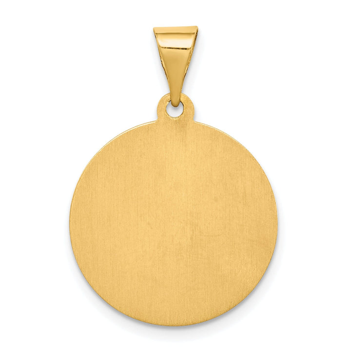 14k Yellow Gold Saint Maria Goretti Medal